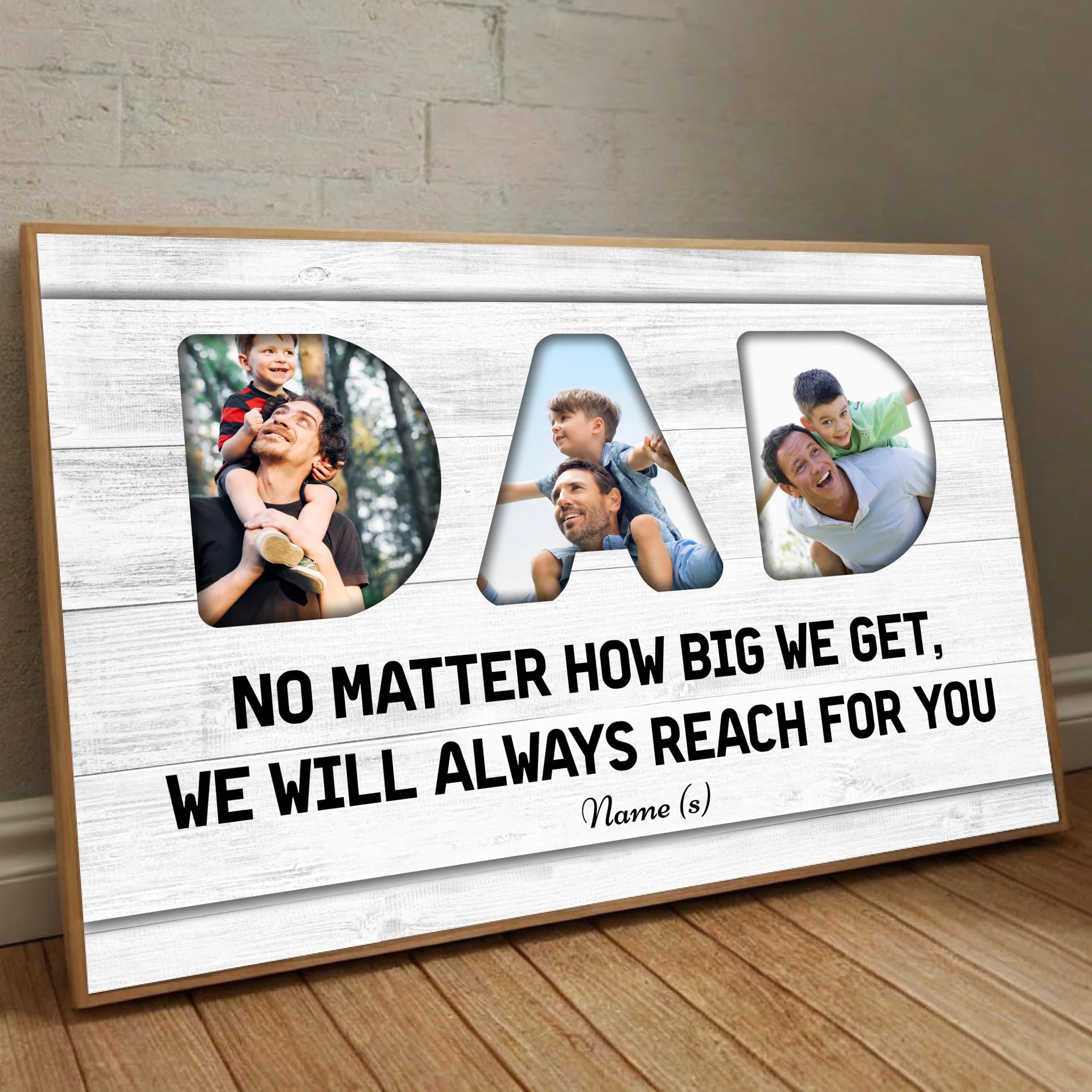 Personalized Love Poster for Dad – A Gift That Shows Your Deepest Affection - 89Prints
