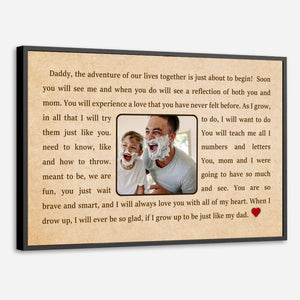 Personalized Poster for Dads – A Heartfelt Celebration of Fatherhood - 89Prints
