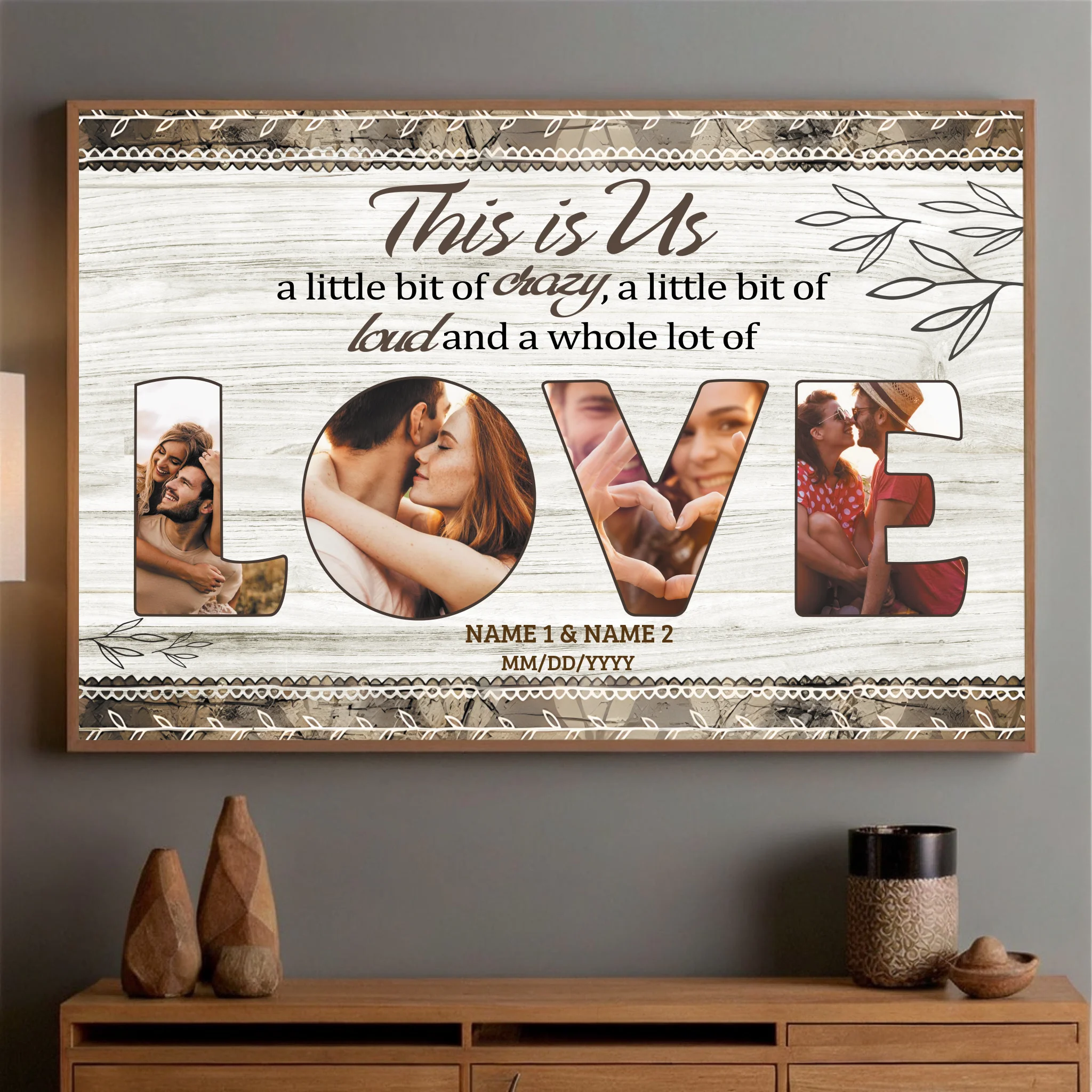 Celebrate Your Journey with a Personalized Our Love Story Poster – A Gift Full of Meaning for Couples - 89Prints
