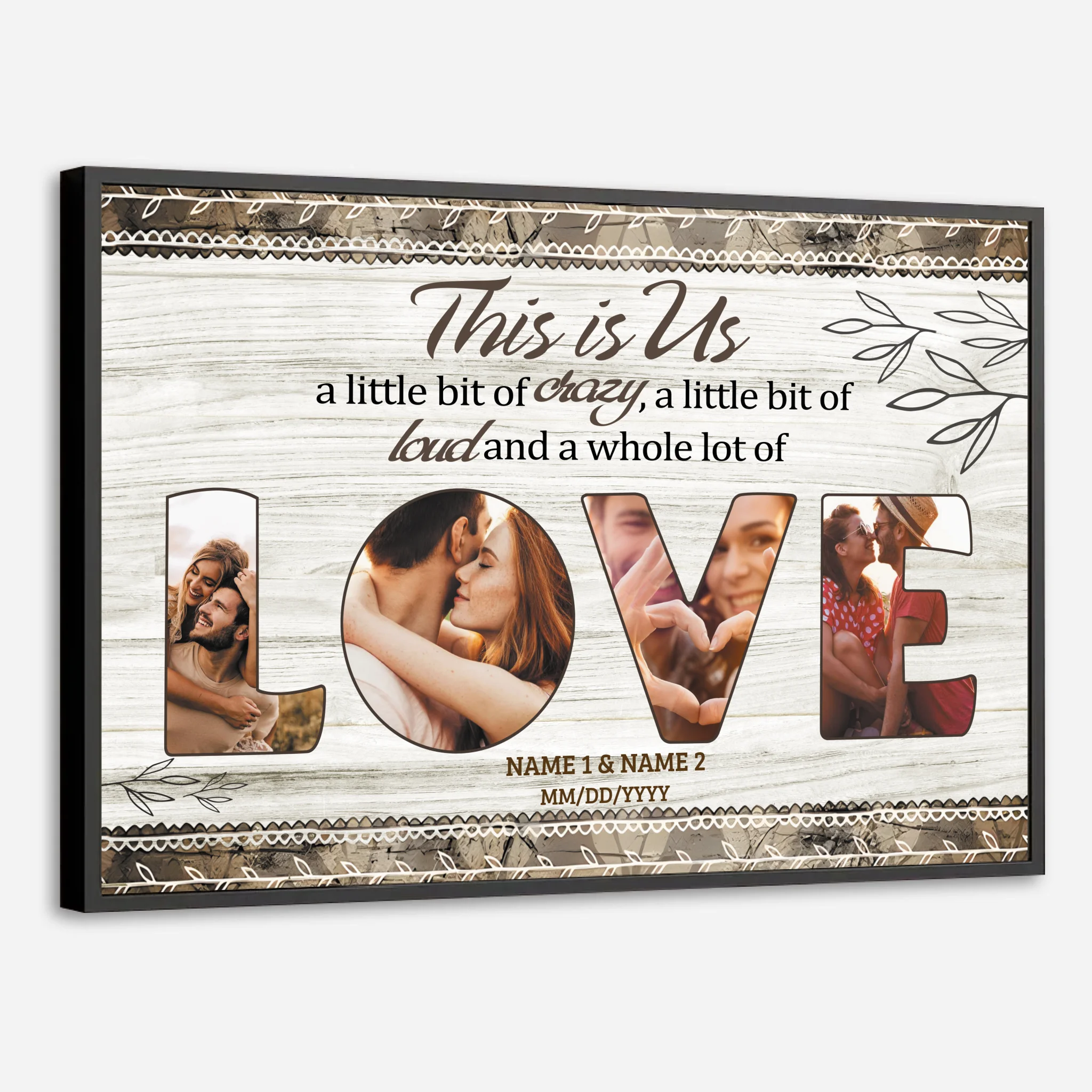 Celebrate Your Journey with a Personalized Our Love Story Poster – A Gift Full of Meaning for Couples - 89Prints