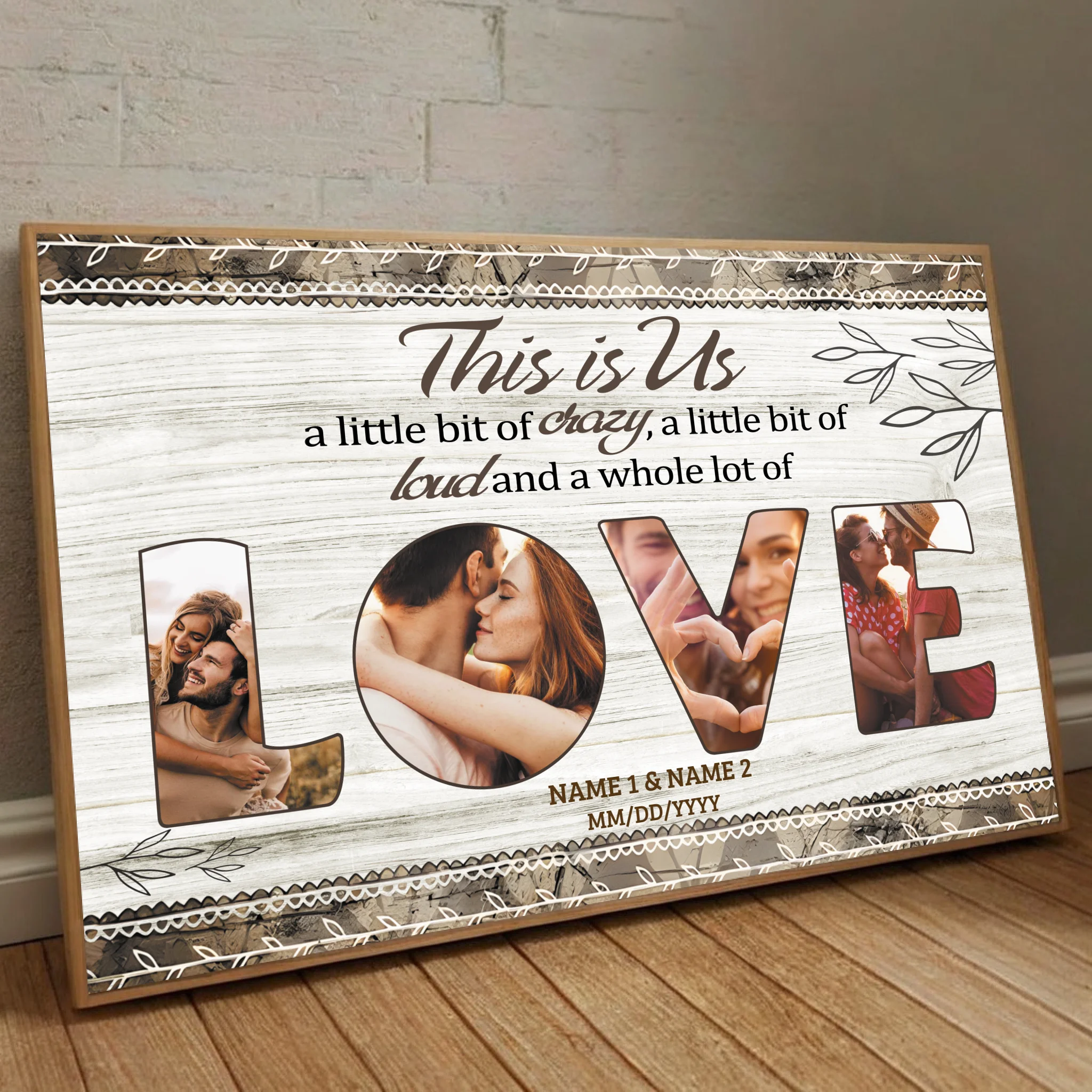 Celebrate Your Journey with a Personalized Our Love Story Poster – A Gift Full of Meaning for Couples - 89Prints