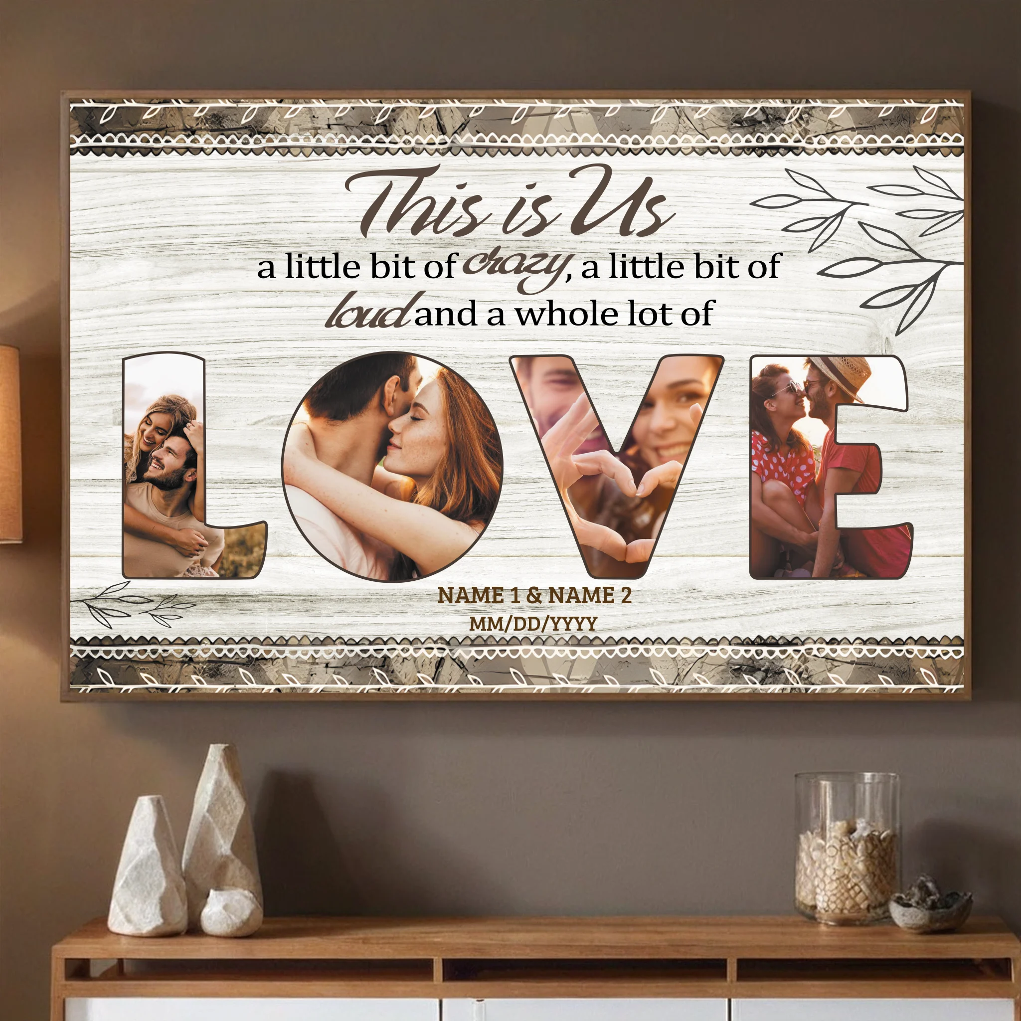 Celebrate Your Journey with a Personalized Our Love Story Poster – A Gift Full of Meaning for Couples - 89Prints