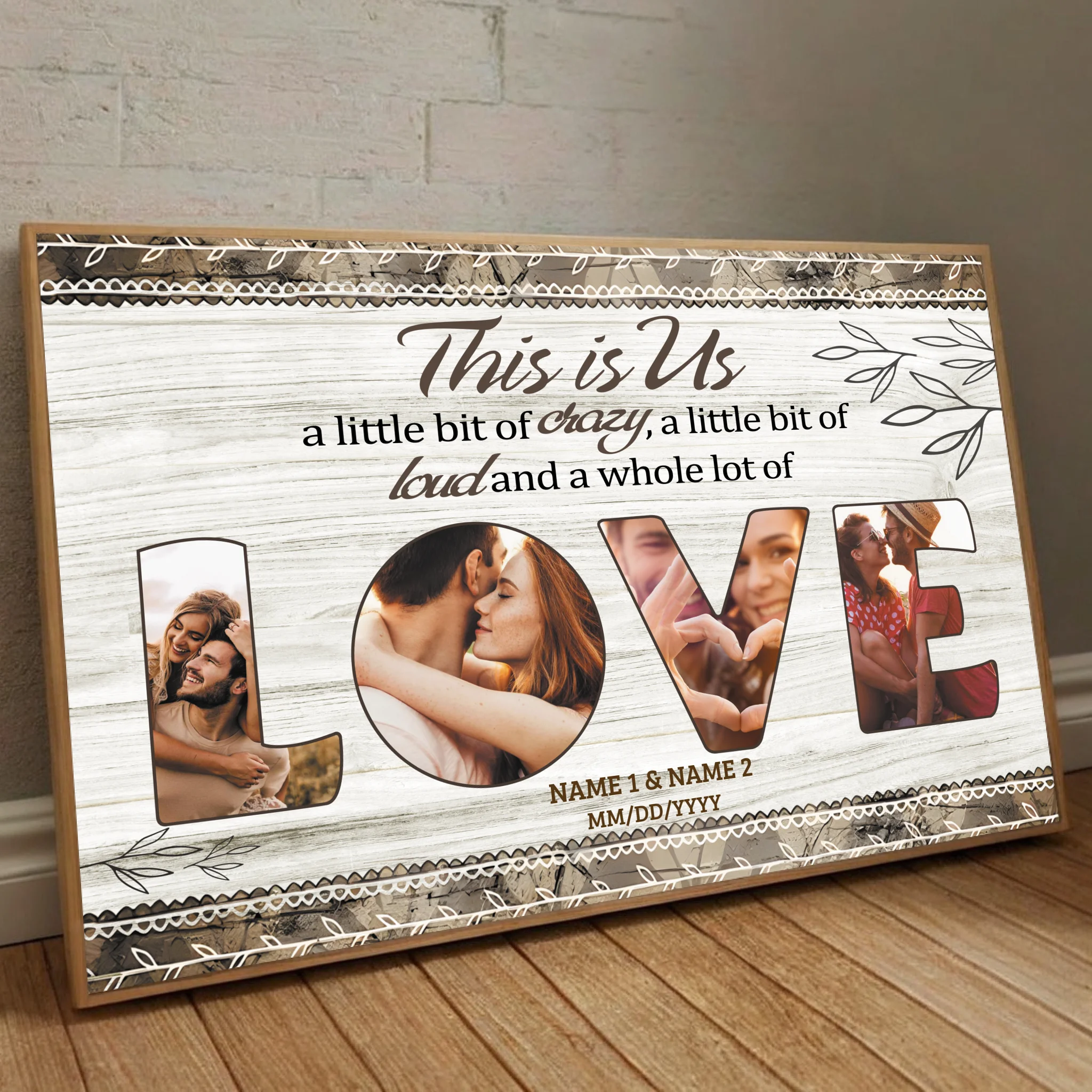 Celebrate Your Journey with a Personalized Our Love Story Poster – A Gift Full of Meaning for Couples - 89Prints
