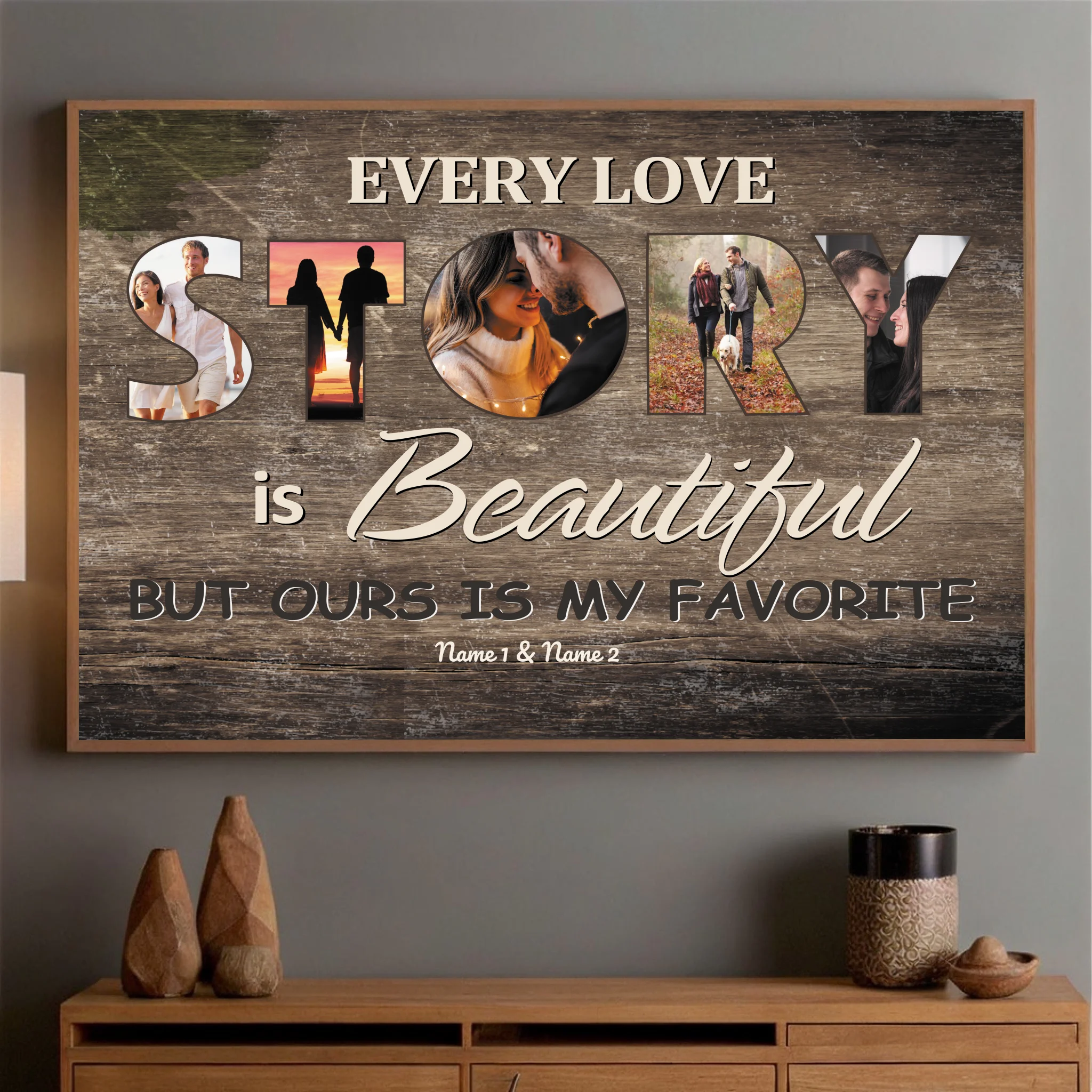 Personalized Poster – A Meaningful Gift to Celebrate Your Beautiful Love Journey - 89Prints