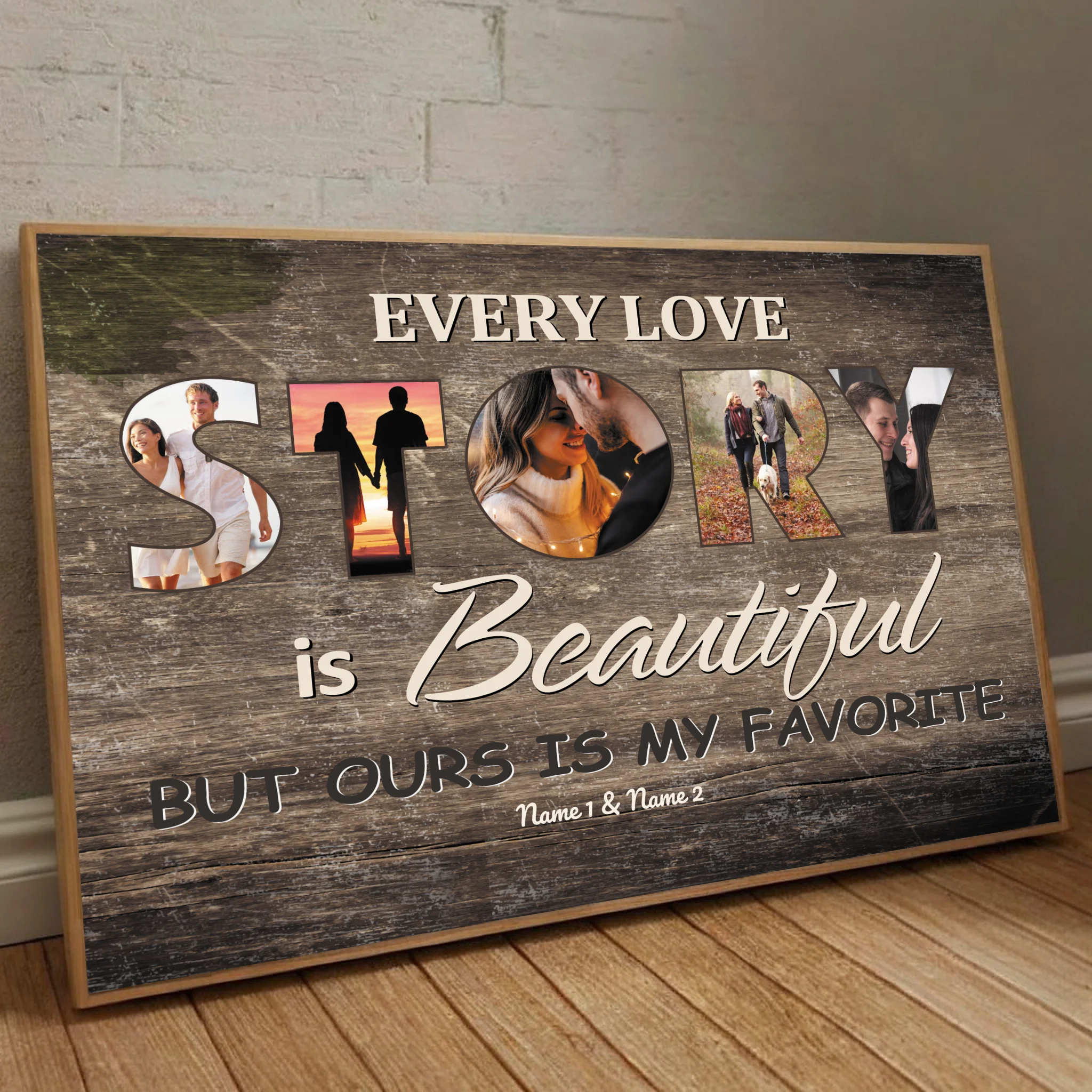Personalized Poster – A Meaningful Gift to Celebrate Your Beautiful Love Journey - 89Prints