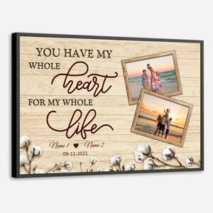 Whole Heart, Whole Life – A Personalized Family Photo Gift - 89Prints