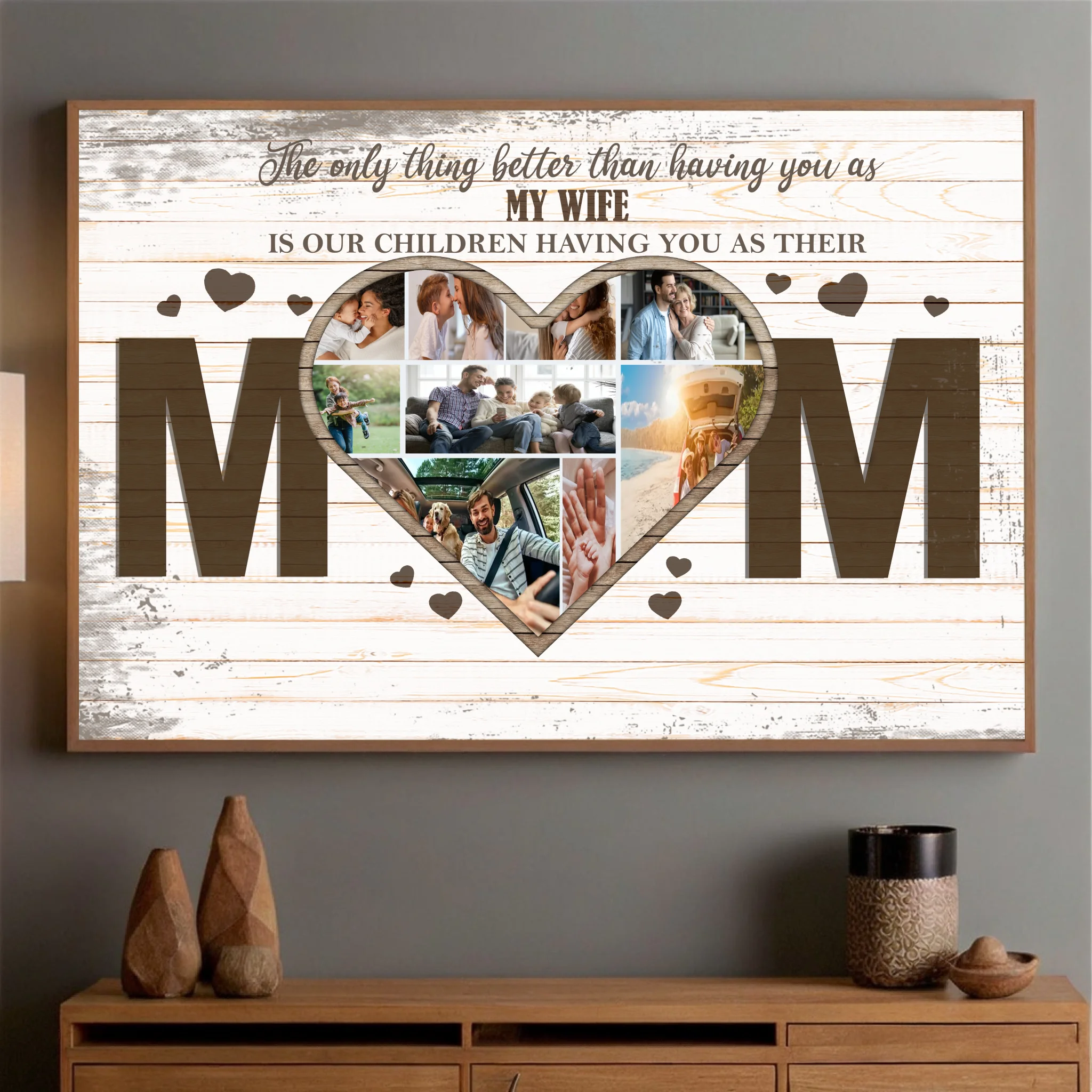 Personalized Family Wall Art – A Heartfelt Gift for Wife & Mother - 89Prints