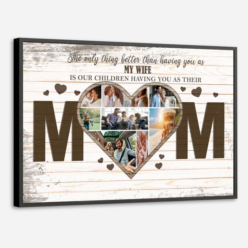 Personalized Family Wall Art – A Heartfelt Gift for Wife & Mother - 89Prints
