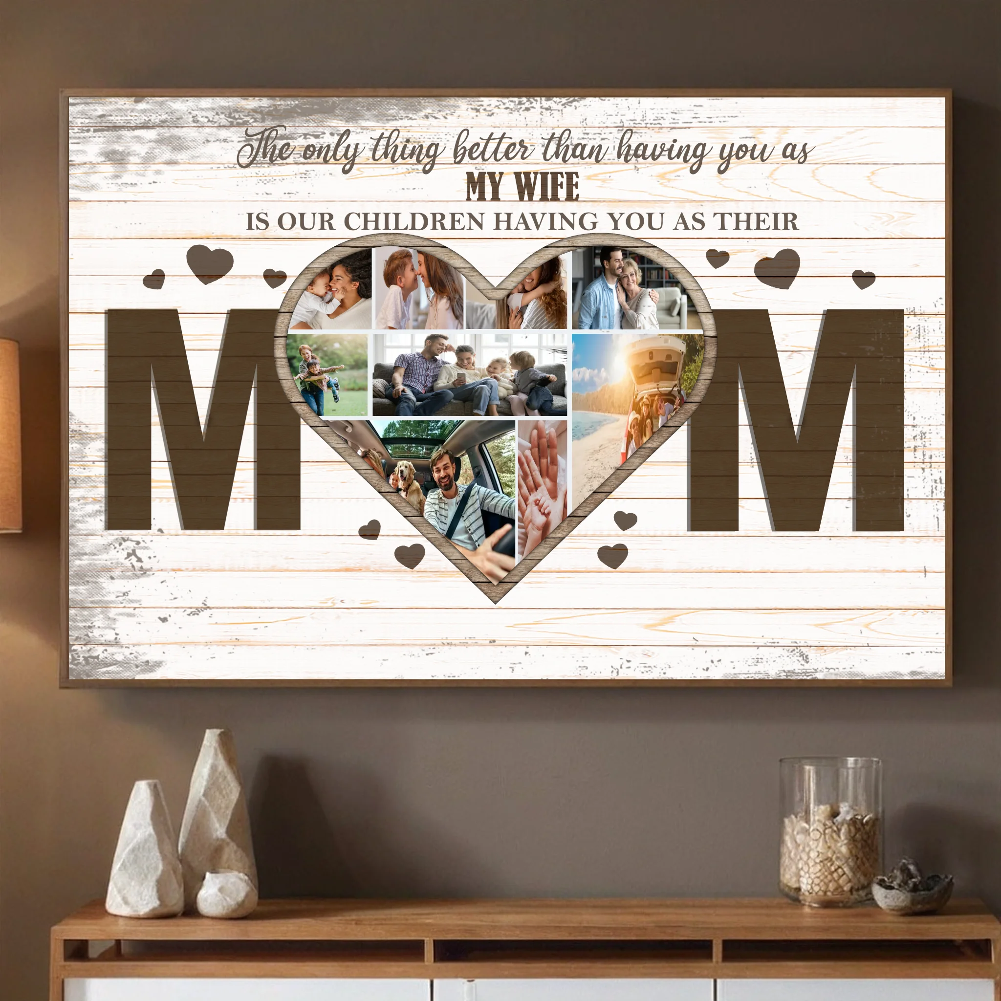 Personalized Family Wall Art – A Heartfelt Gift for Wife & Mother - 89Prints