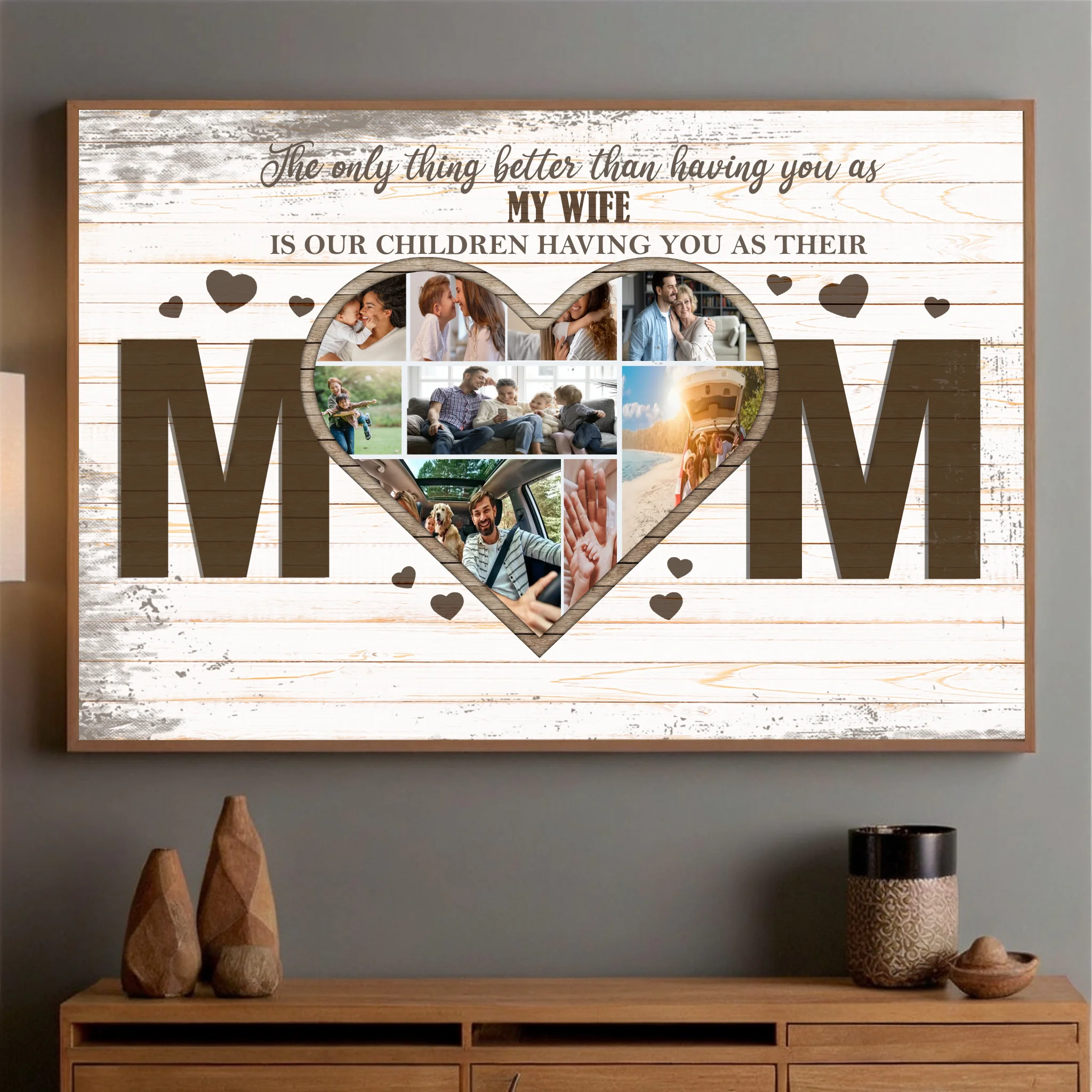 Personalized Family Wall Art – A Heartfelt Gift for Wife & Mother - 89Prints