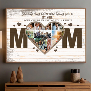 Personalized Family Wall Art – A Heartfelt Gift for Wife & Mother - 89Prints