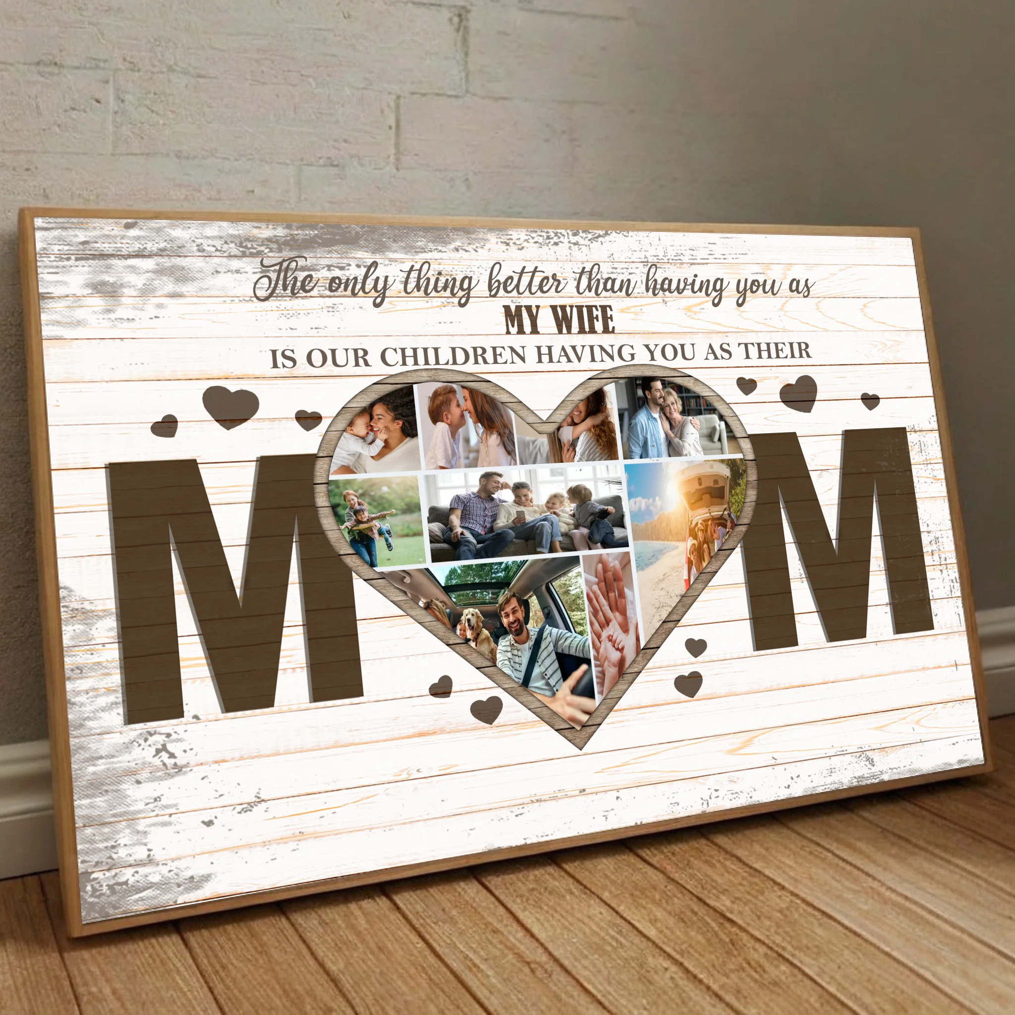 Personalized Family Wall Art – A Heartfelt Gift for Wife & Mother - 89Prints