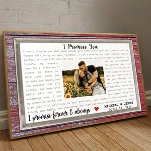 Forever Yours – A Forever Personalized Poster Full of Love - 89Prints