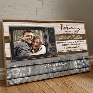 Custom Anniversary – Celebrate One Year of Love with Personalized Art - 89Prints