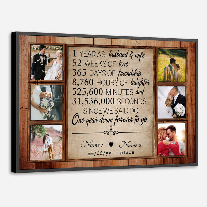 Our Love Story – A Beautiful Journey Together in a Personalized Poster - 89Prints