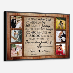 Our Love Story – A Beautiful Journey Together in a Personalized Poster - 89Prints