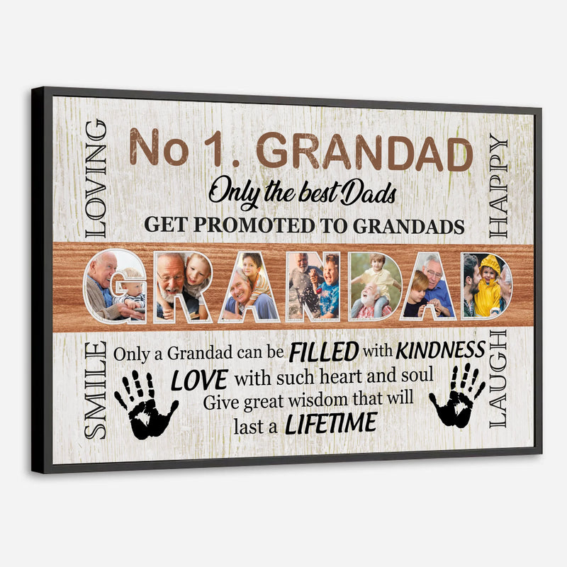 Personalized Poster – Grandad, Your Loving Spirit Shines Forever - 89Prints