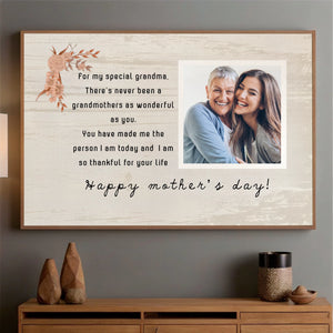 Personalized Grandma Poster – Celebrating Grandma’s Endless Love and Warmth - 89Prints