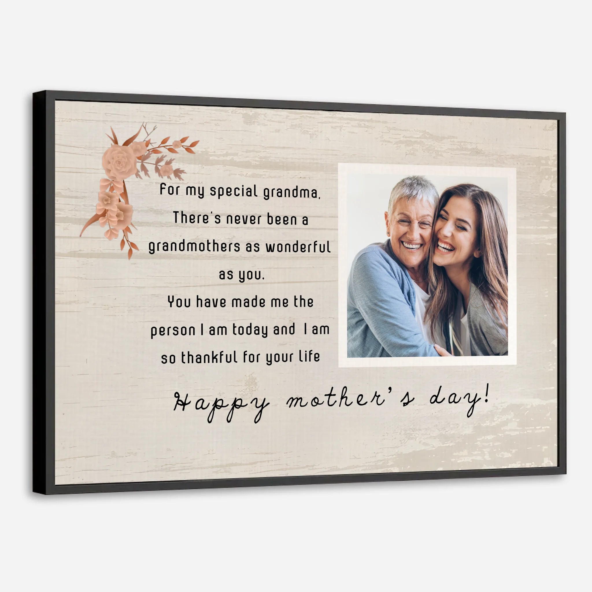 Personalized Grandma Poster – Celebrating Grandma’s Endless Love and Warmth - 89Prints