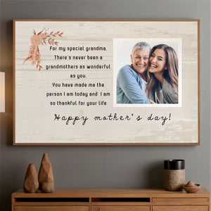 Personalized Grandma Poster – Celebrating Grandma’s Endless Love and Warmth - 89Prints