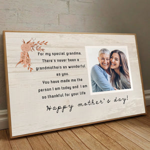 Personalized Grandma Poster – Celebrating Grandma’s Endless Love and Warmth - 89Prints