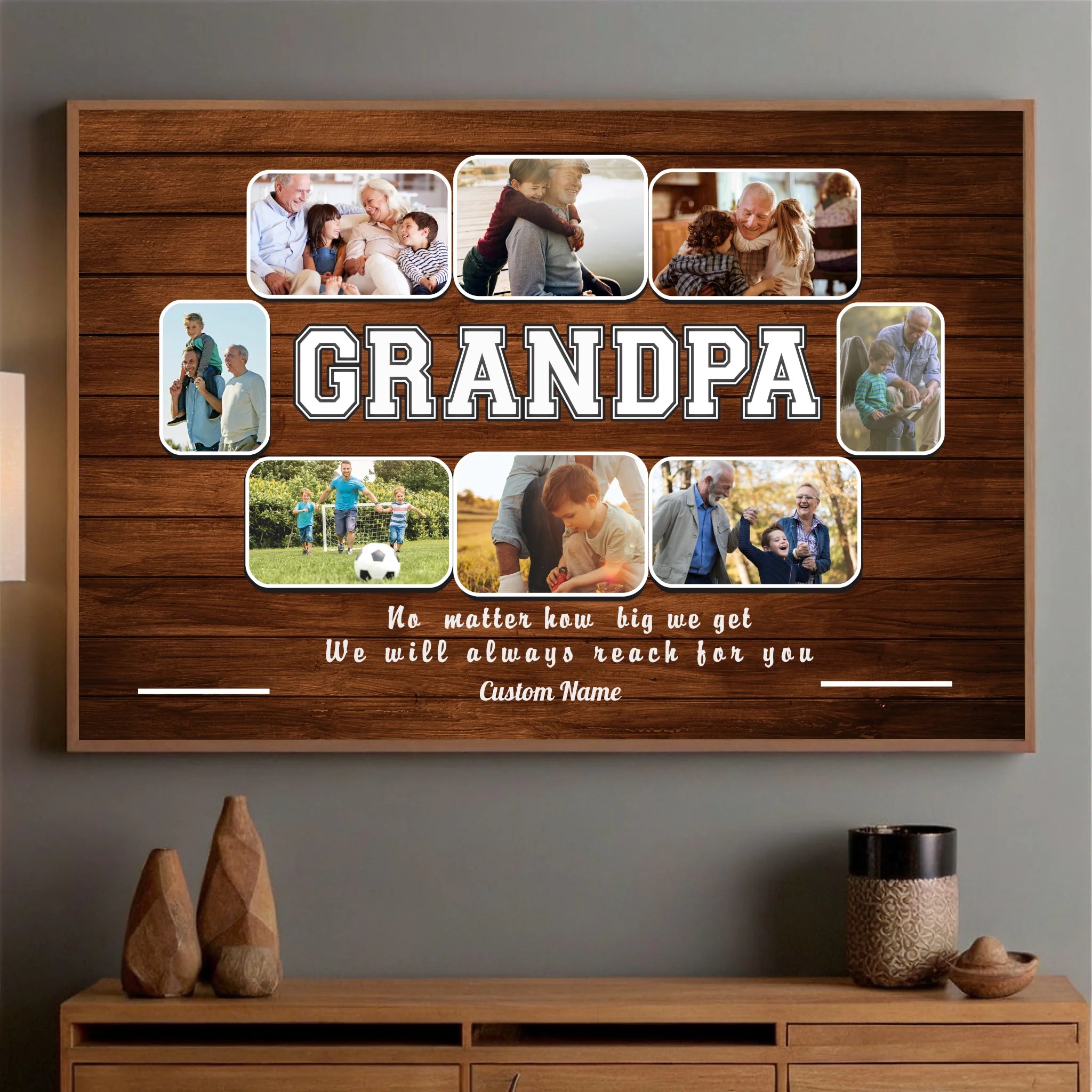 Personalized Grandpa – Cherish Family Memories Forever with 89Prints