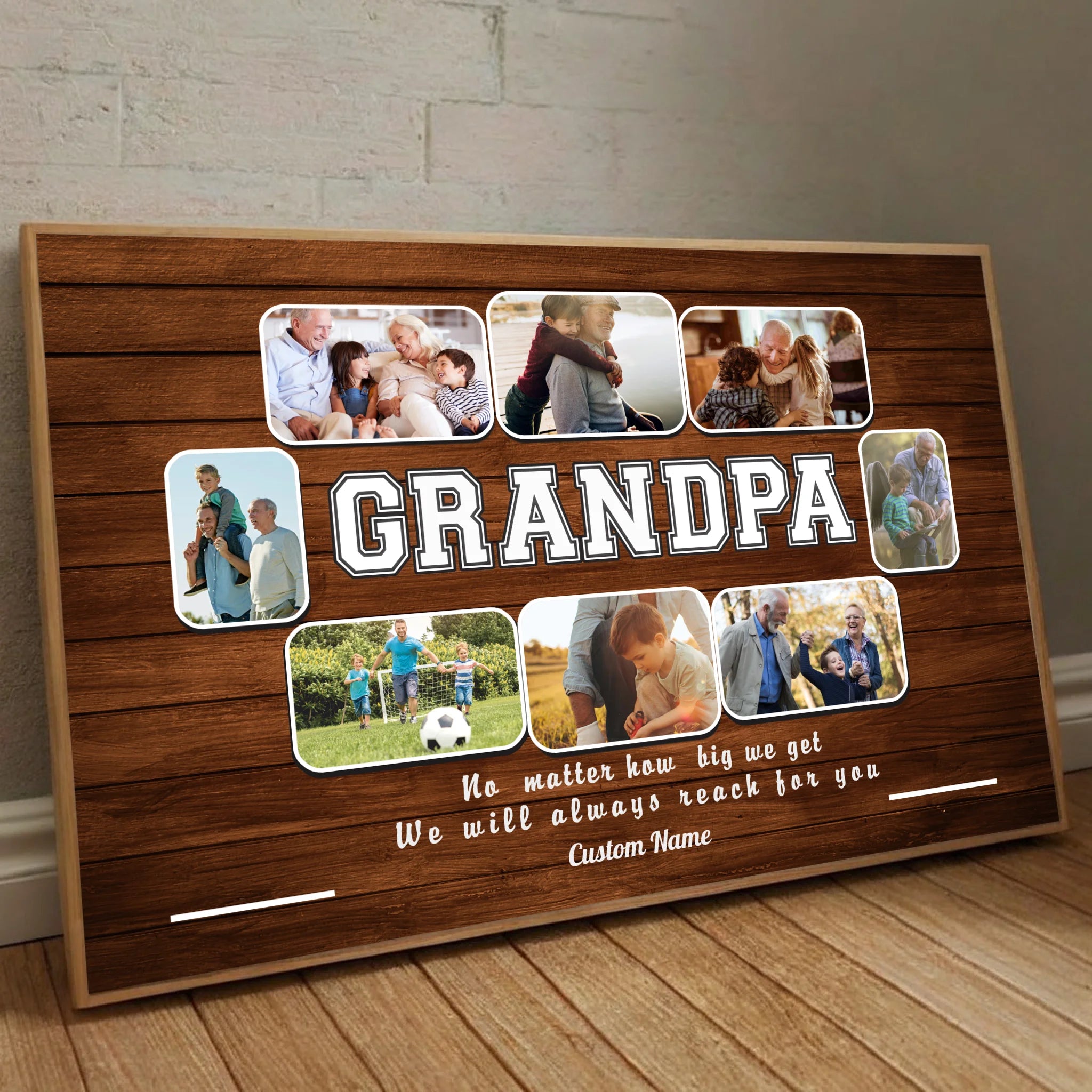 Personalized Grandpa – Cherish Family Memories Forever with 89Prints