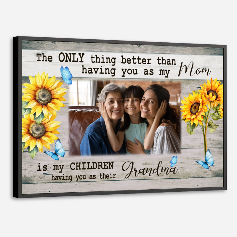 Custom Poster for Grandma – A Heartfelt Tribute of Love - 89Prints