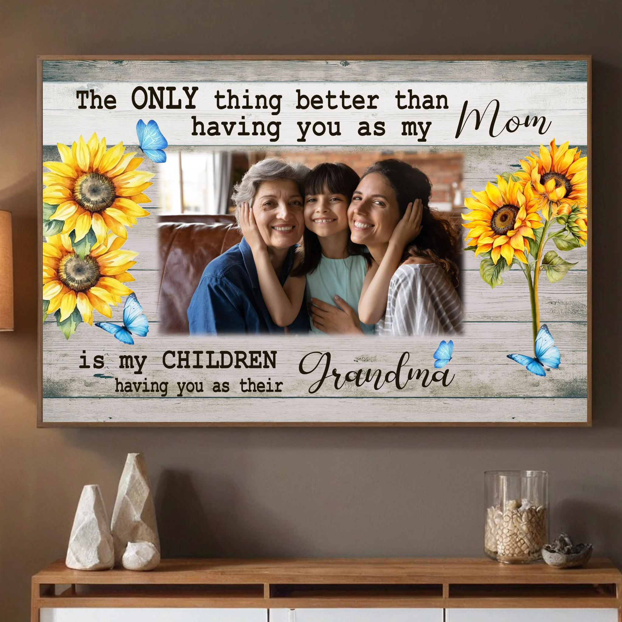 Custom Poster for Grandma – A Heartfelt Tribute of Love - 89Prints