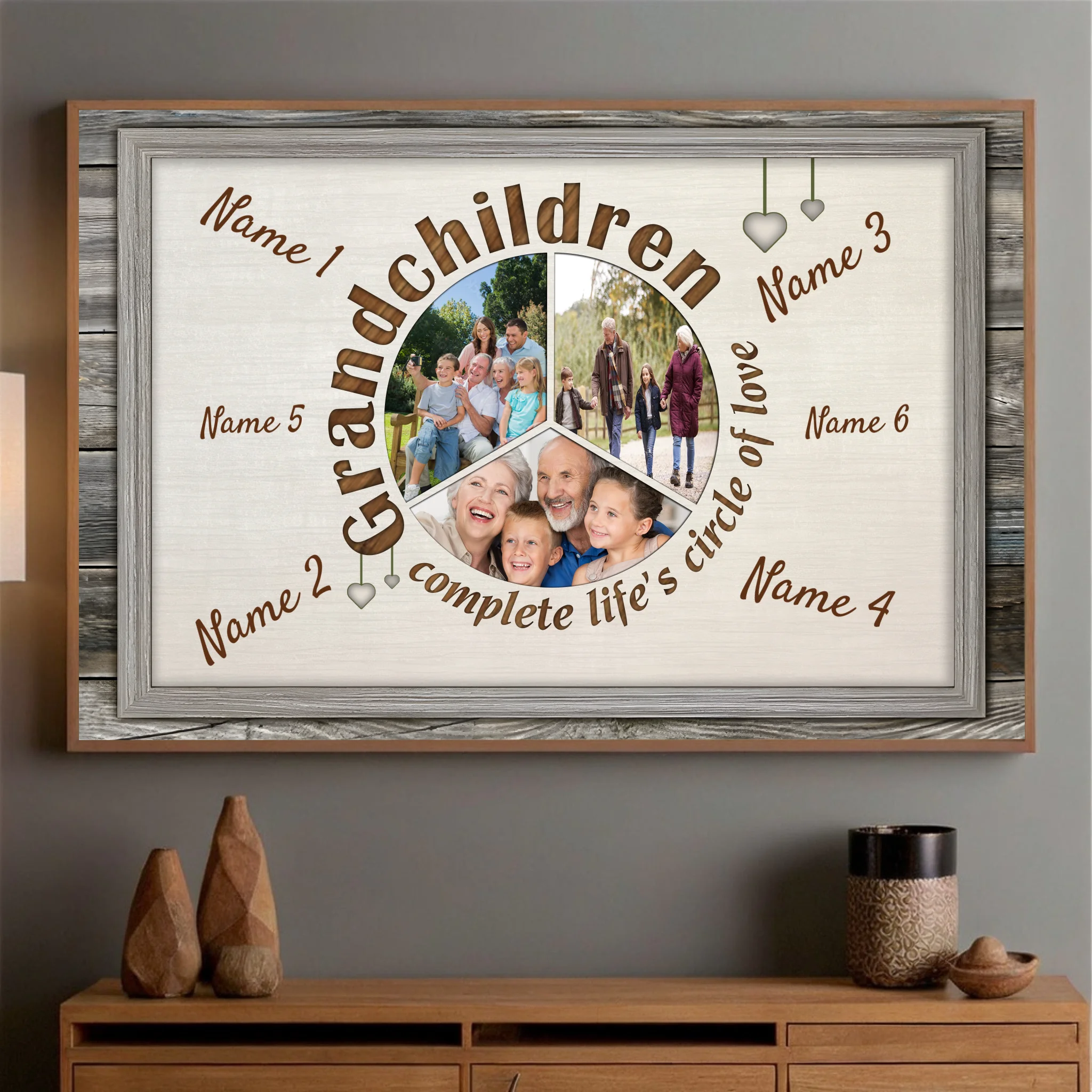 Personalized Grandchildren – A Heartwarming Tribute to Family Love - 89Prints