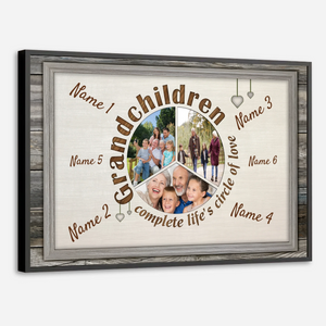 Personalized Grandchildren – A Heartwarming Tribute to Family Love - 89Prints