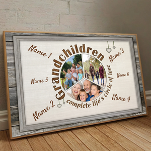 Personalized Grandchildren – A Heartwarming Tribute to Family Love - 89Prints