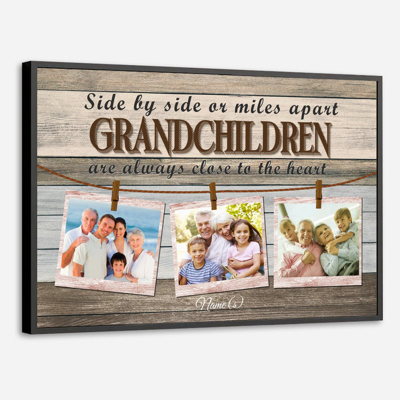 Custom Grandchildren Poster – Cherish Family Moments Wherever They Are - 89Prints