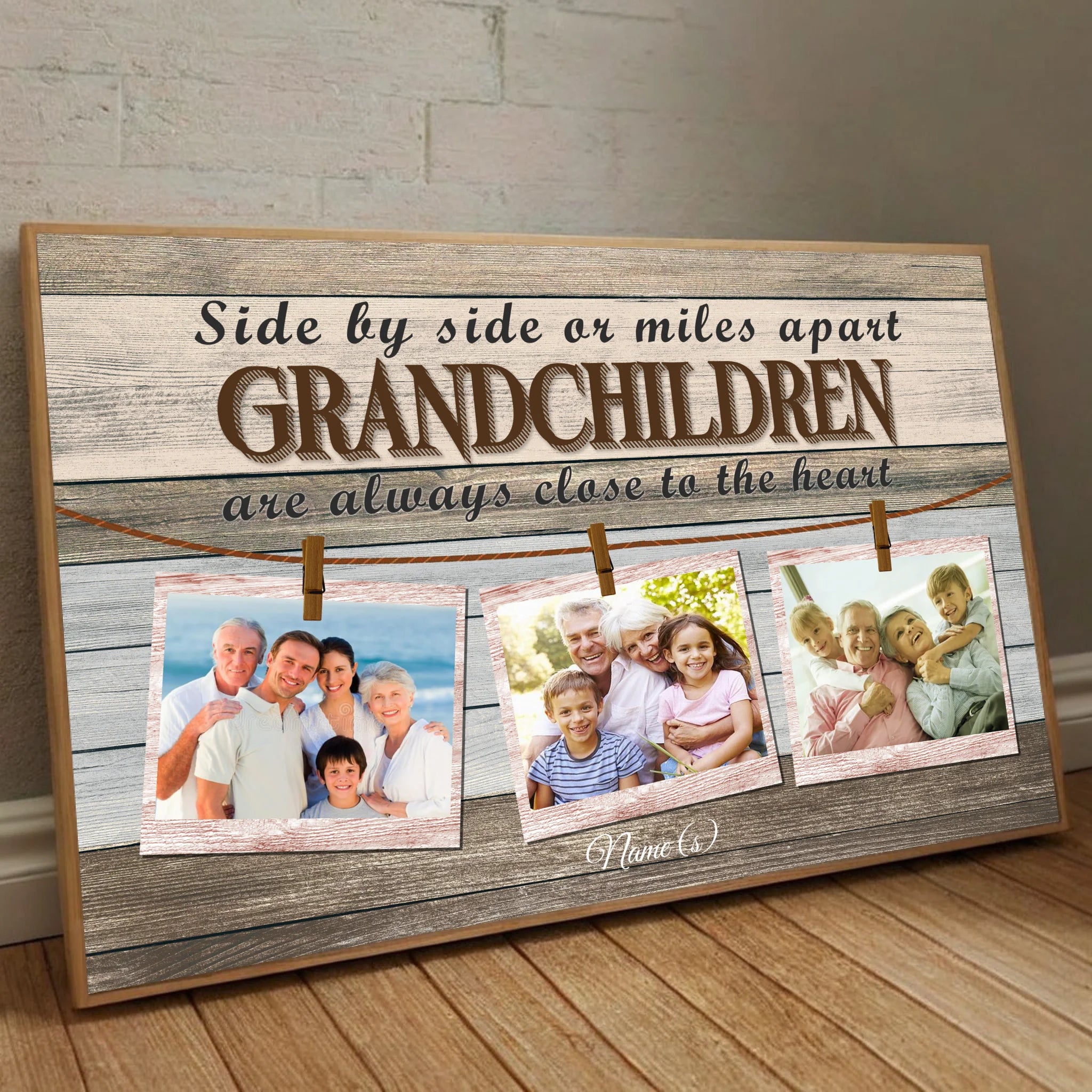 Custom Grandchildren Poster – Cherish Family Moments Wherever They Are - 89Prints