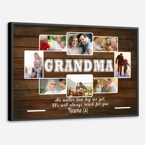 Personalized Grandma Poster – A Gift Full of Love and Meaning - 89Prints