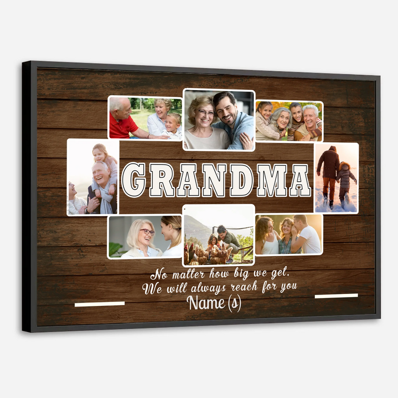 Personalized Grandma Poster – A Gift Full of Love and Meaning - 89Prints