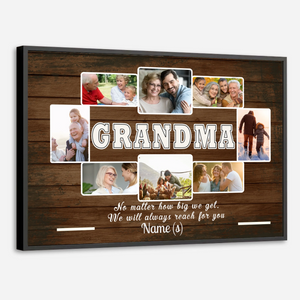 Personalized Grandma Poster – A Gift Full of Love and Meaning - 89Prints