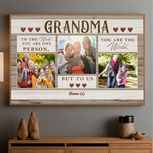 Customizable Poster for Grandma – A Heartwarming Tribute of Love - 89Prints