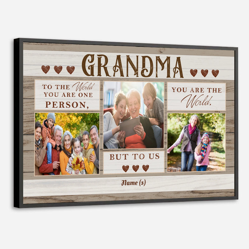 Customizable Poster for Grandma – A Heartwarming Tribute of Love - 89Prints