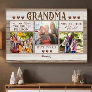 Customizable Poster for Grandma – A Heartwarming Tribute of Love - 89Prints