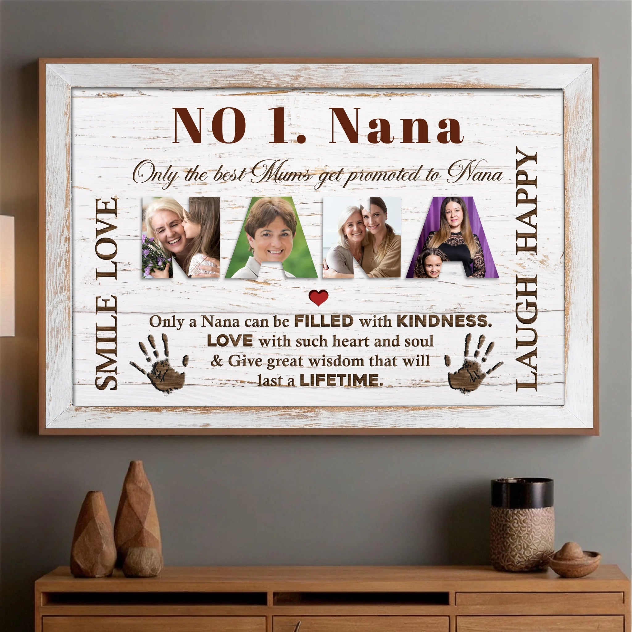 Personalized Poster for Nana – A Cherished Gift from the Heart - 89Prints