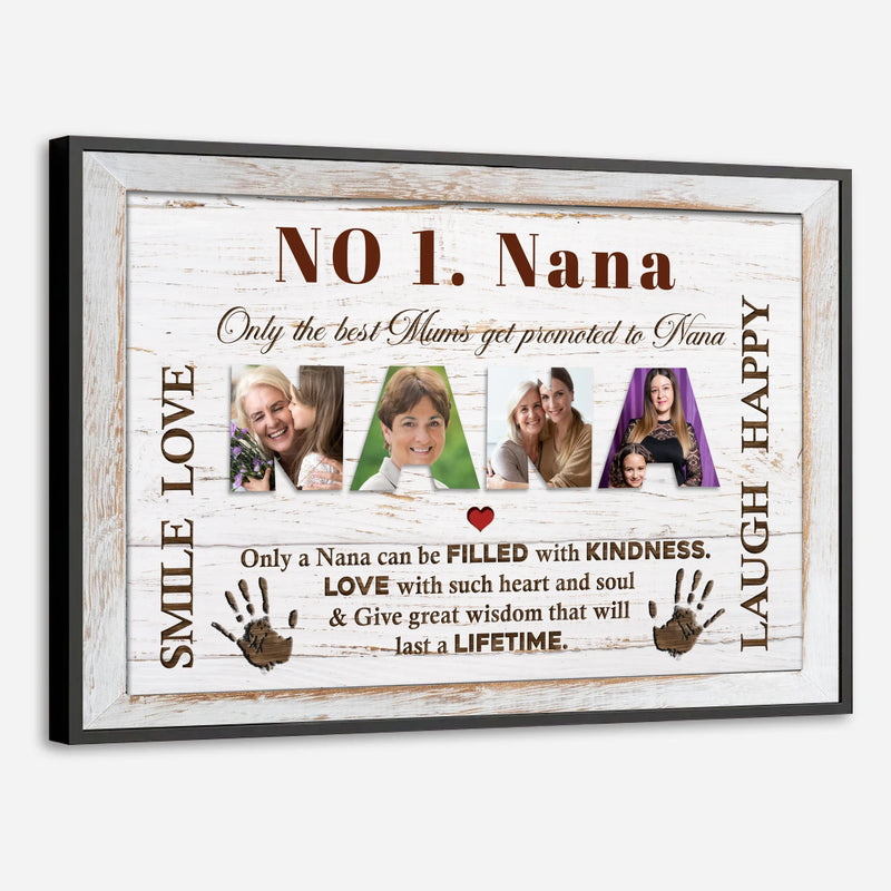 Personalized Poster for Nana – A Cherished Gift from the Heart - 89Prints