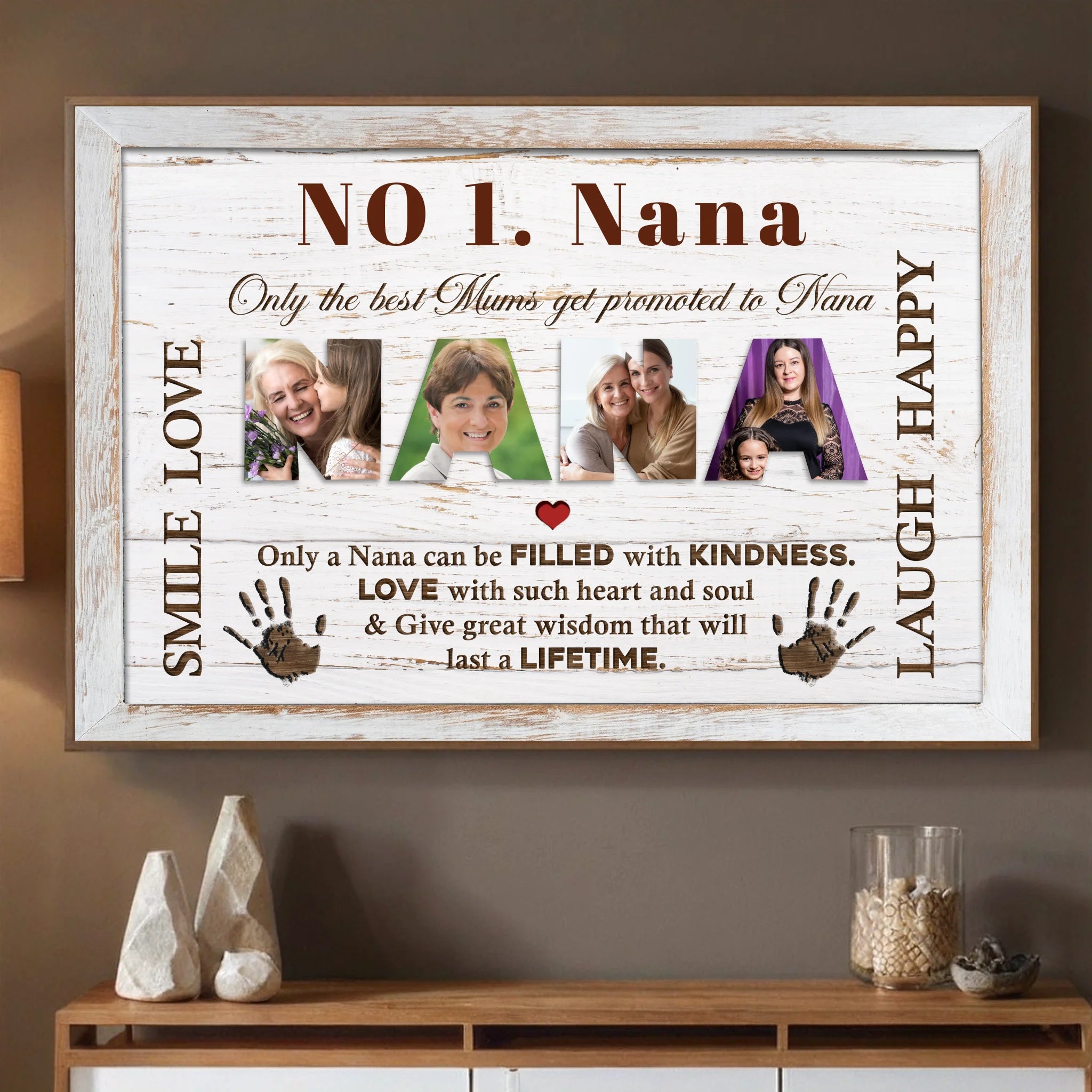 Personalized Poster for Nana – A Cherished Gift from the Heart - 89Prints