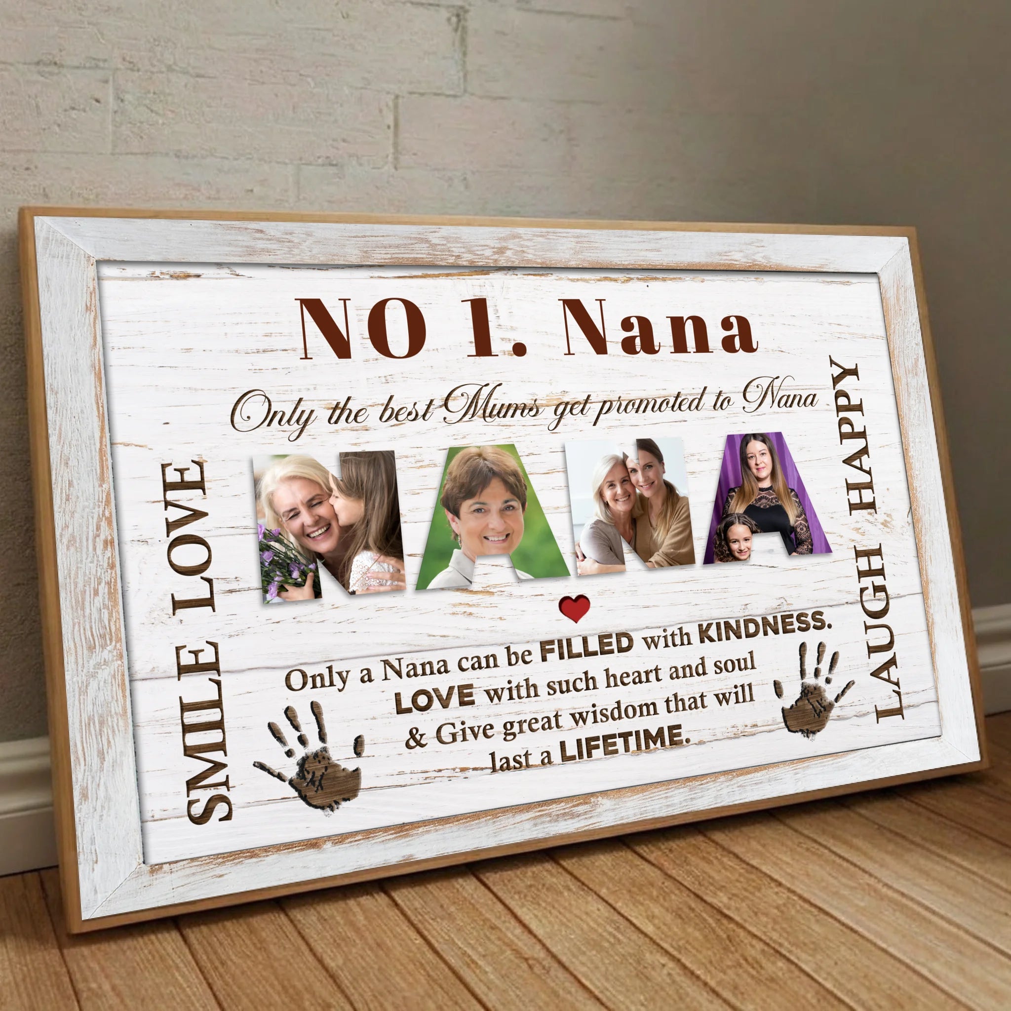 Personalized Poster for Nana – A Cherished Gift from the Heart - 89Prints
