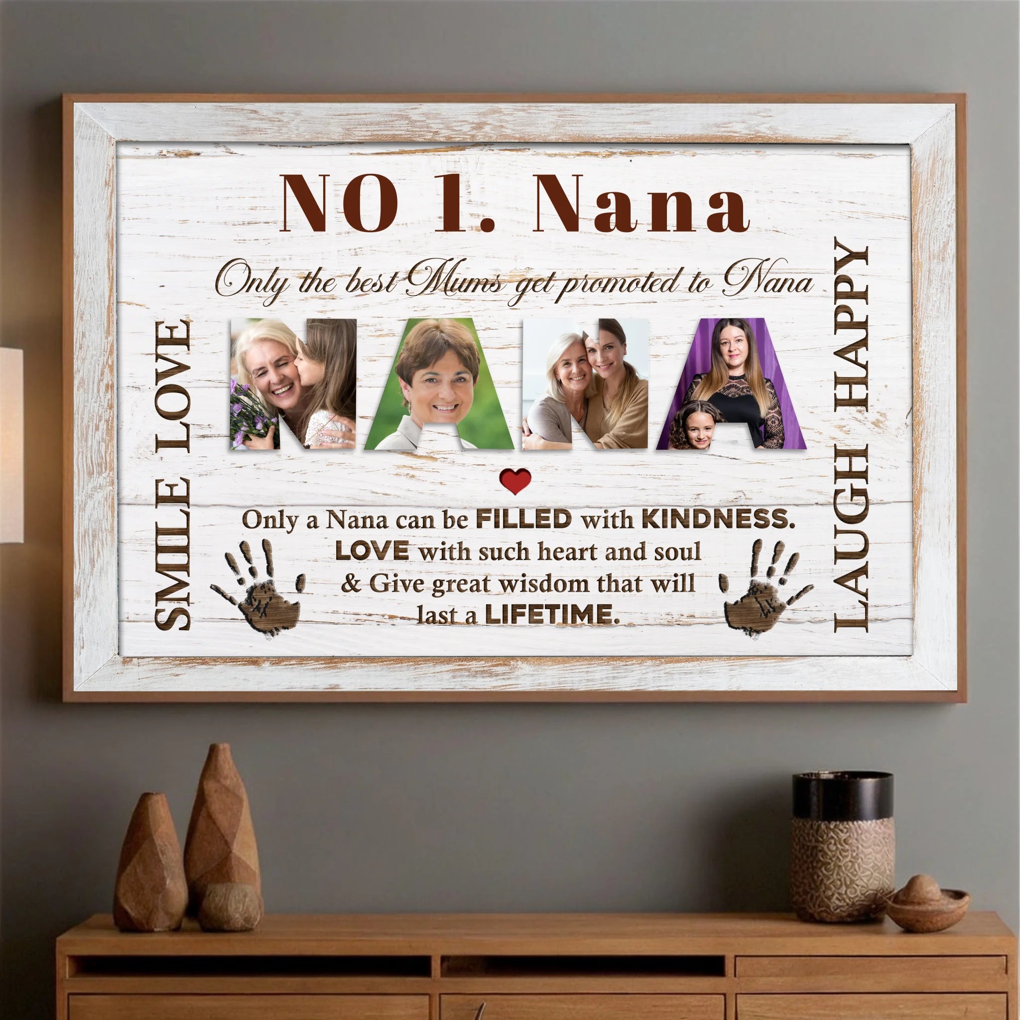 Personalized Poster for Nana – A Cherished Gift from the Heart - 89Prints
