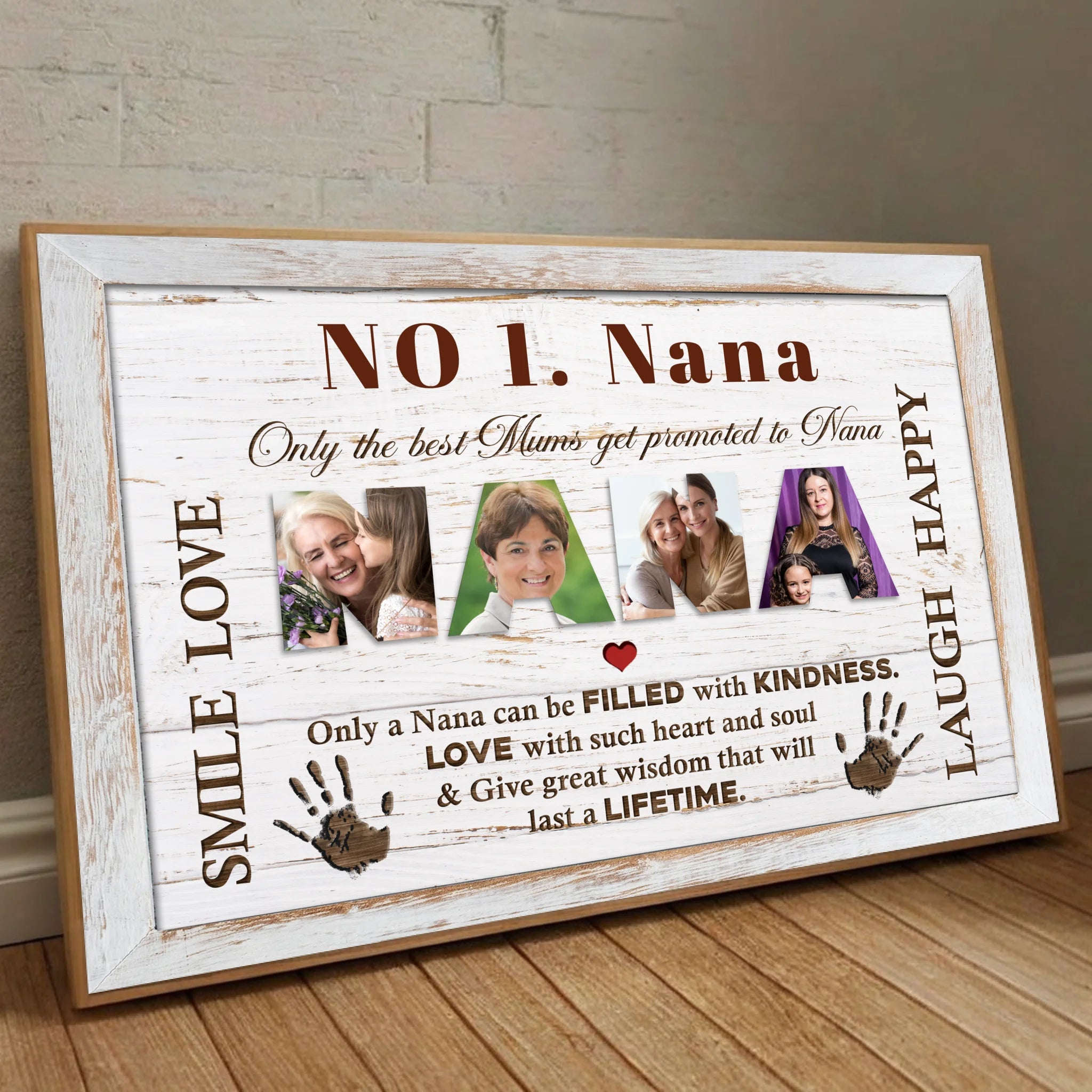 Personalized Poster for Nana – A Cherished Gift from the Heart - 89Prints