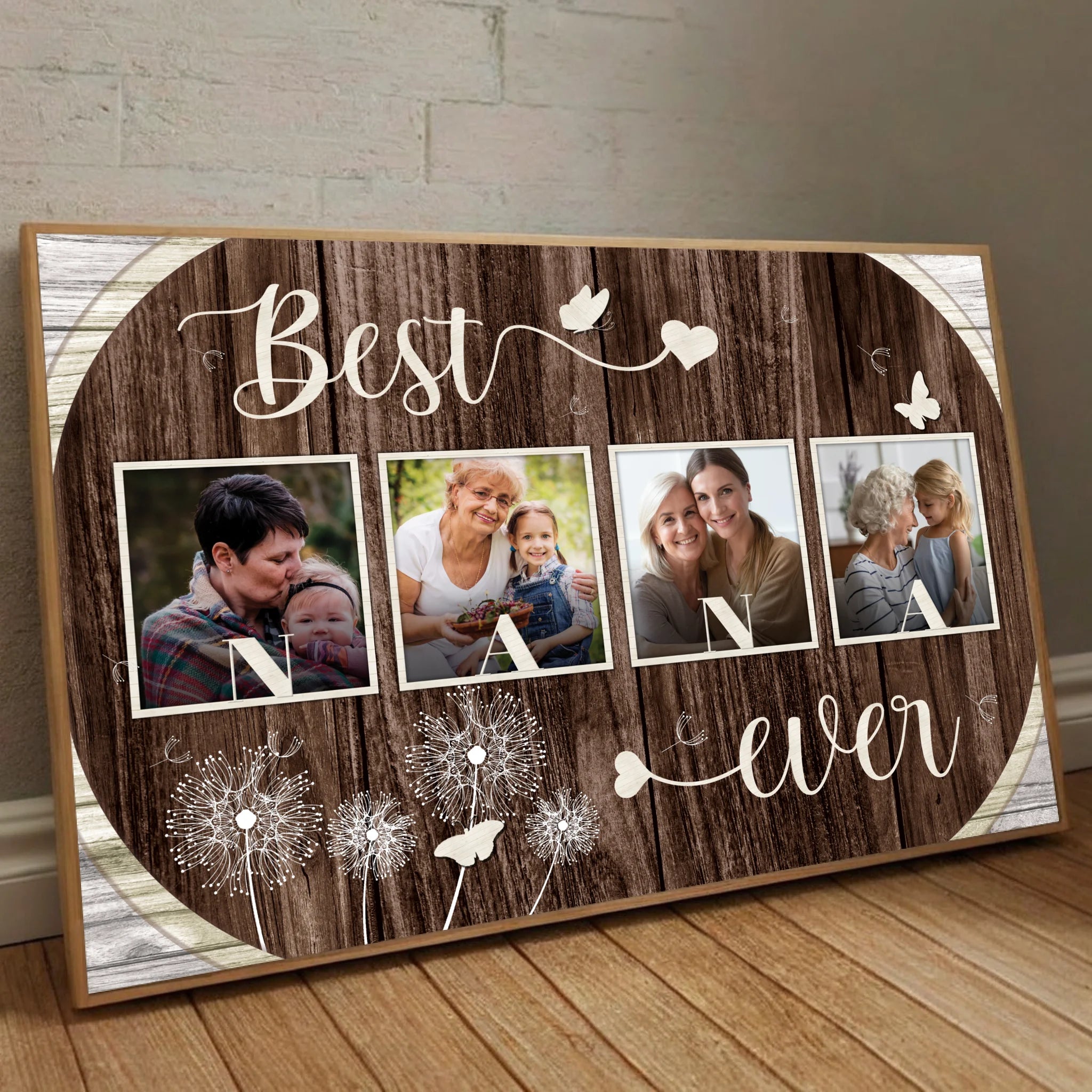 Personalized Poster – Best NANA Ever, A Timeless Gift of Love from the Grandkid - 89Prints