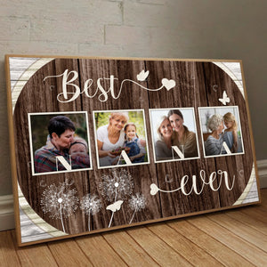 Personalized Poster – Best NANA Ever, A Timeless Gift of Love from the Grandkid - 89Prints