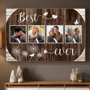 Personalized Poster – Best NANA Ever, A Timeless Gift of Love from the Grandkid - 89Prints