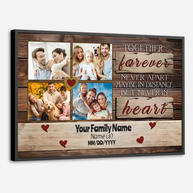Together Forever – Custom Family Poster Celebrating Lasting Bonds - 89Prints